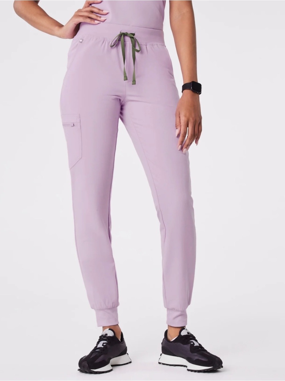 Figs Lavender Haze Zamora Scrub Pants Small Tall